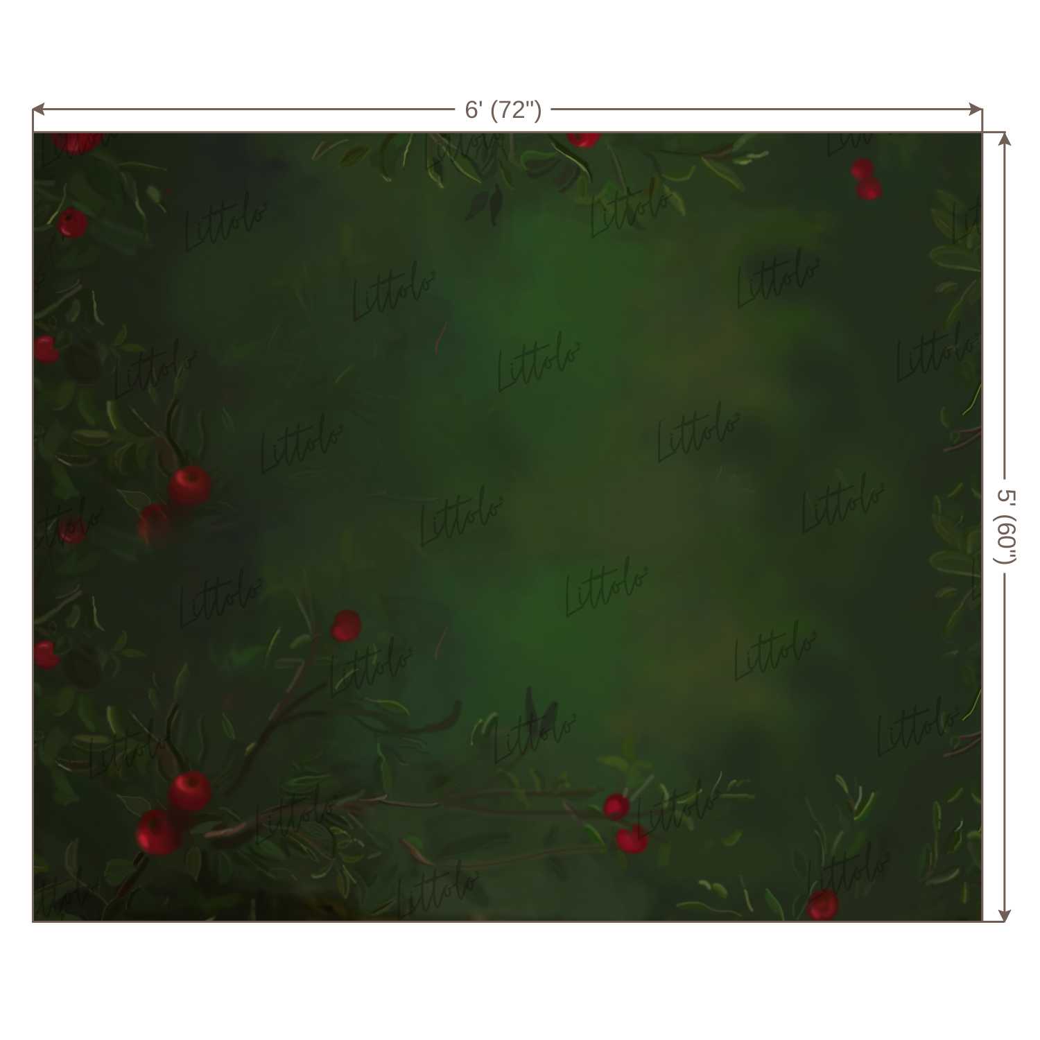 LB0201 Dark Vine Theme Backdrop