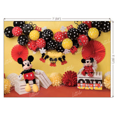 LB0206 Mickey Minnie Mouse Theme Backdrop