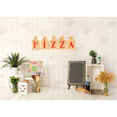 LB0207 Pizza Place Theme Backdrop | RTS