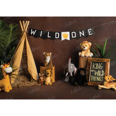 LB0212 Wild ONE Theme Backdrop