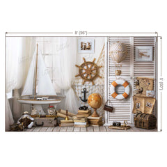 LB0226 Sea Explorer Theme Backdrop