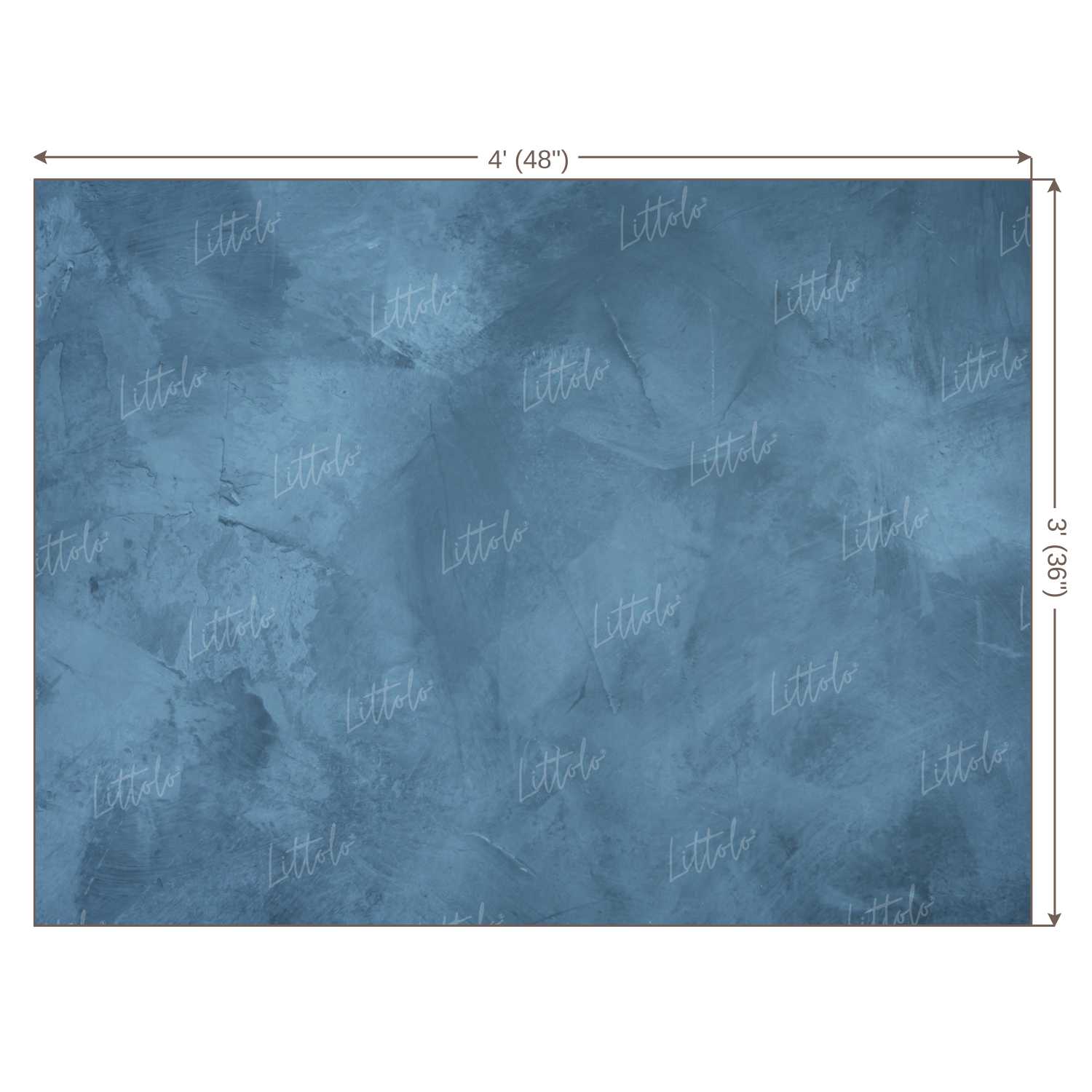 LB0227 Blue Texture Backdrop