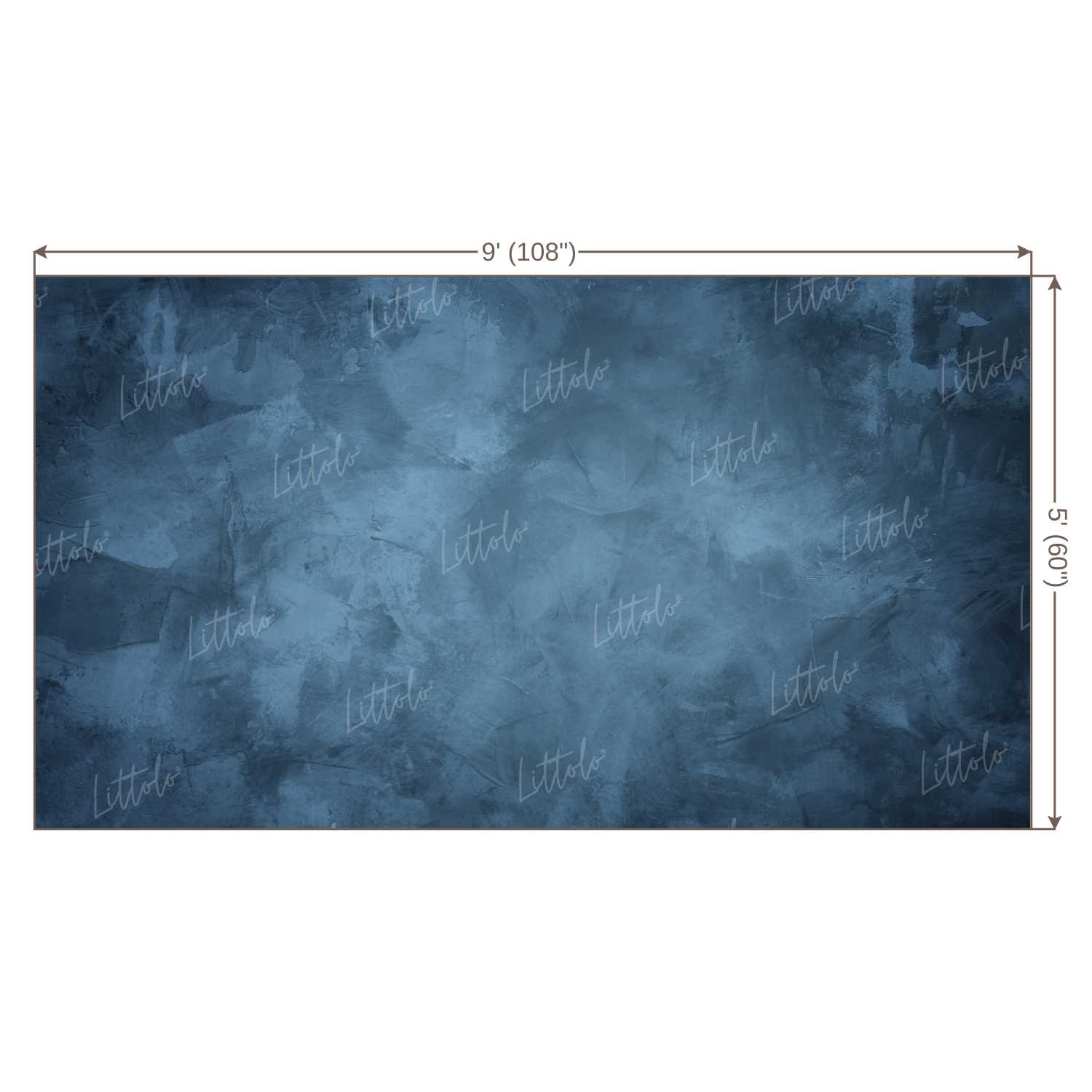 LB0227 Blue Texture Backdrop