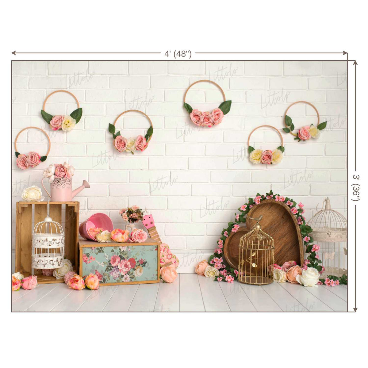 LB0242 Valentine Special Theme Backdrop