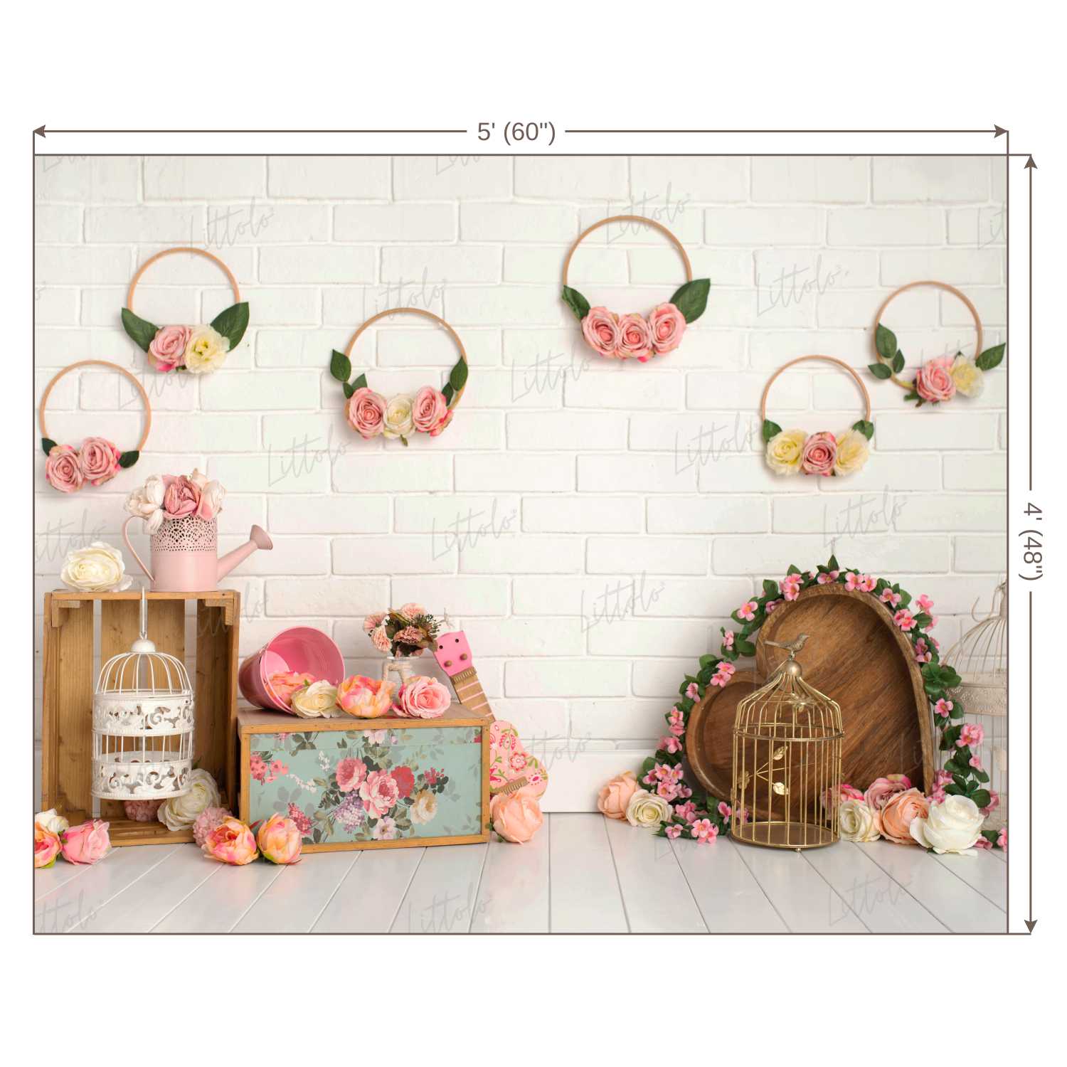 LB0242 Valentine Special Theme Backdrop