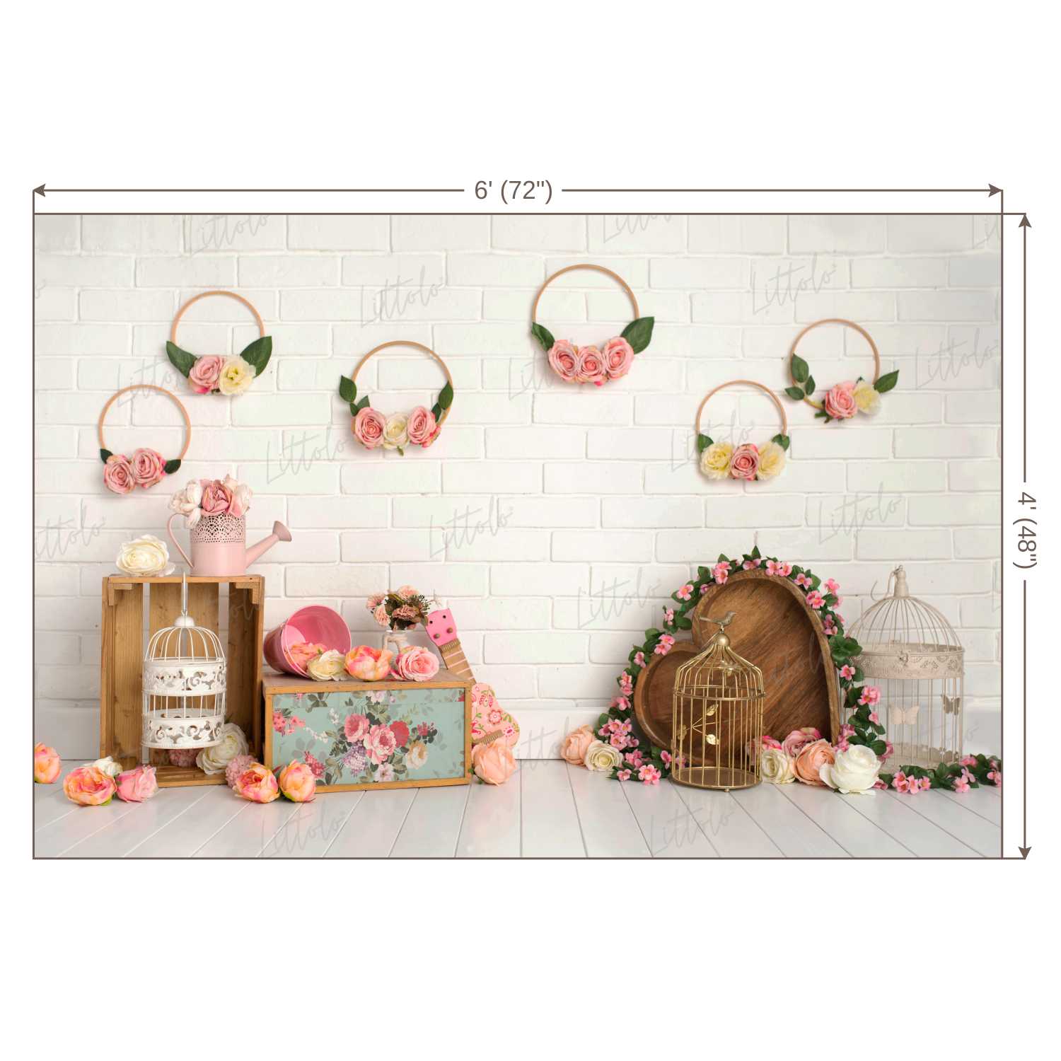 LB0242 Valentine Special Theme Backdrop