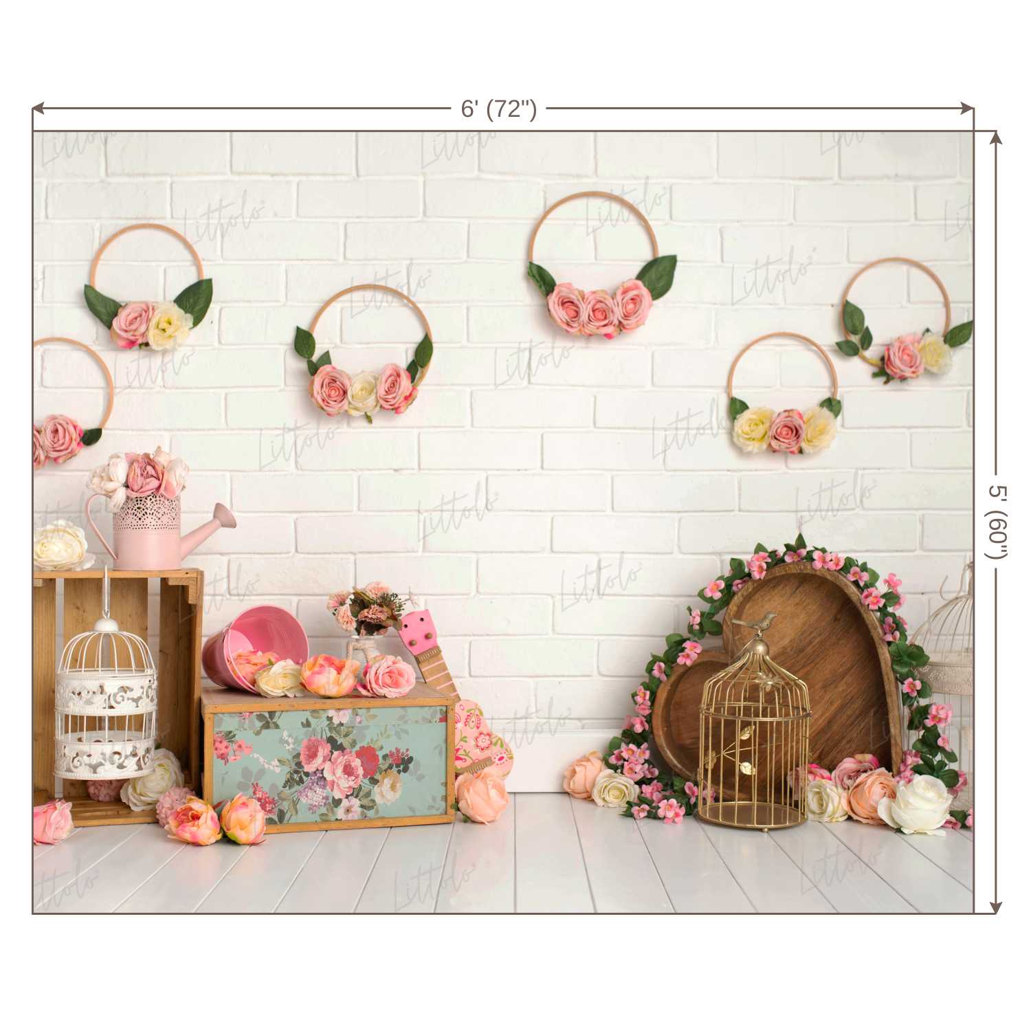 LB0242 Valentine Special Theme Backdrop