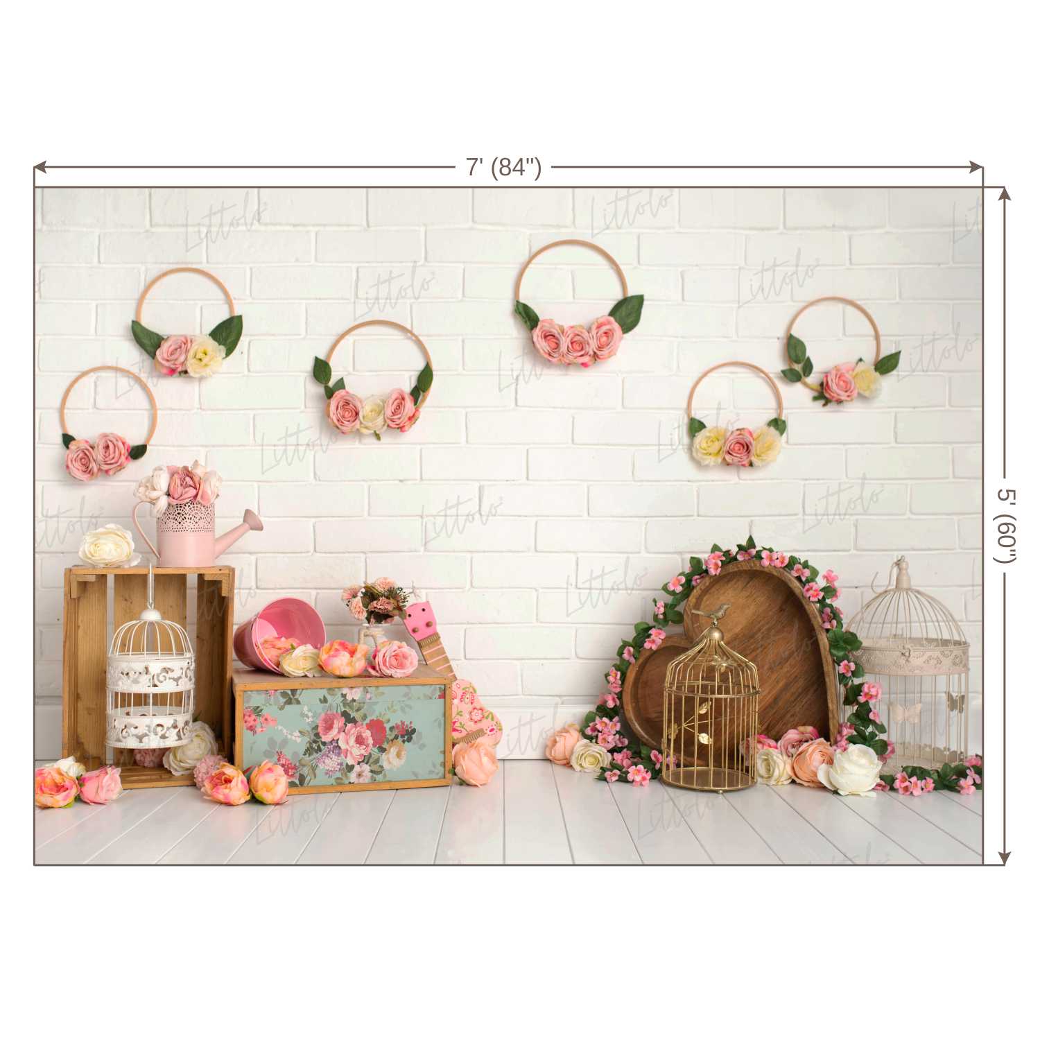 LB0242 Valentine Special Theme Backdrop