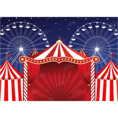 LB0245 Carnival Circus Theme Backdrop