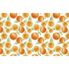 LB0247 Orange Fruits and Slices Theme Backdrop