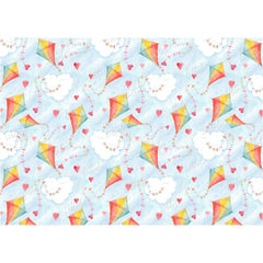 LB0250 Kites Theme Backdrop