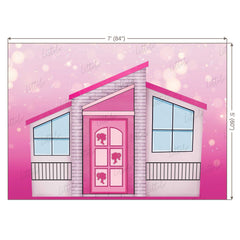 LB0255 Doll House Theme Backdrop