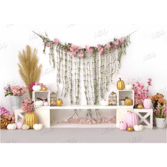 LB0260 Boho Garden Theme Backdrop