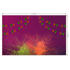 LB0273 Holi Special Festivals and Seasons Backdrop