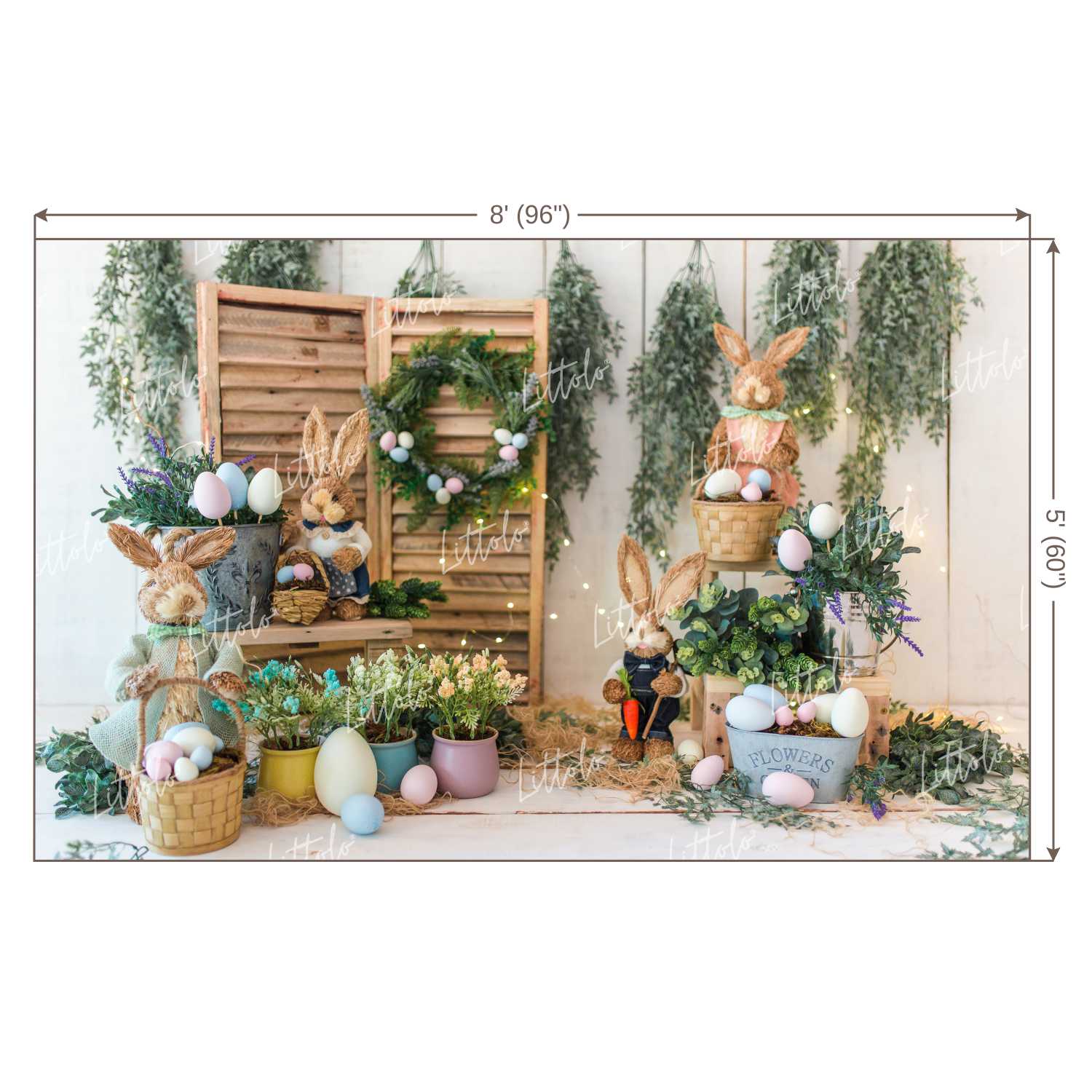 LB0277 Easter Theme Backdrop