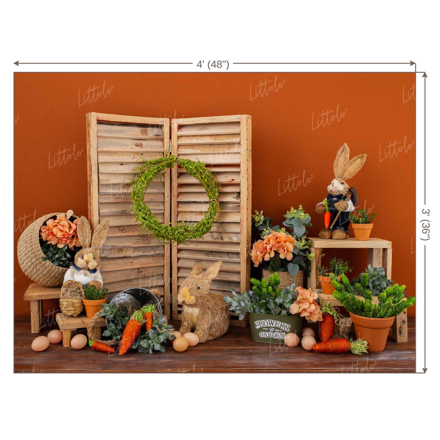 LB0279 Easter Theme Backdrop