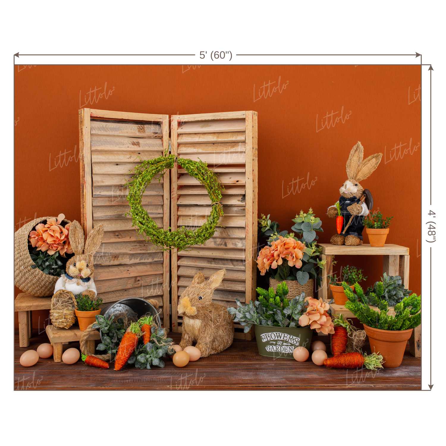 LB0279 Easter Theme Backdrop