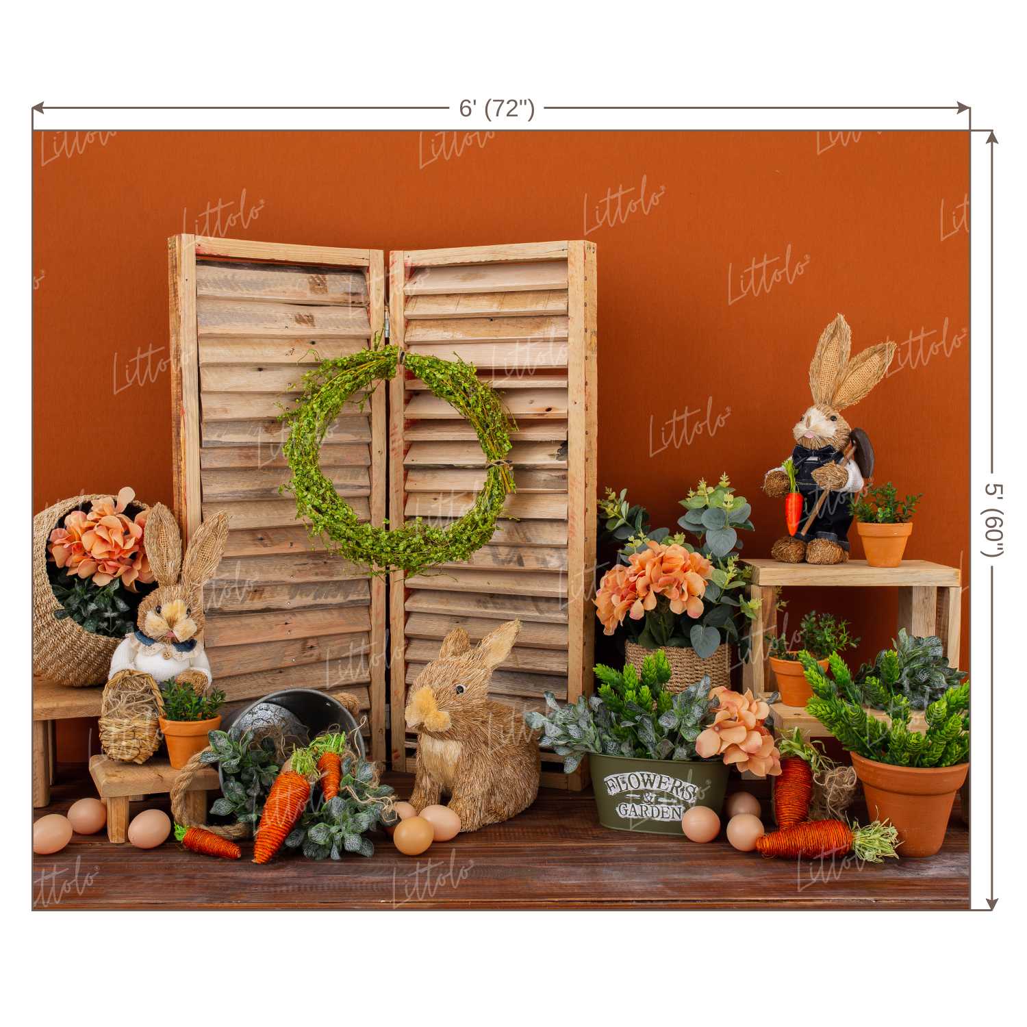 LB0279 Easter Theme Backdrop