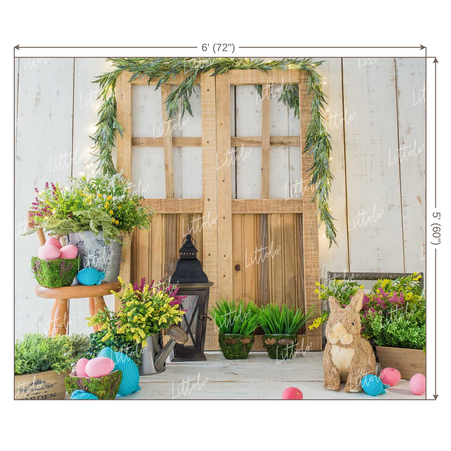 LB0280 Easter Theme Backdrop