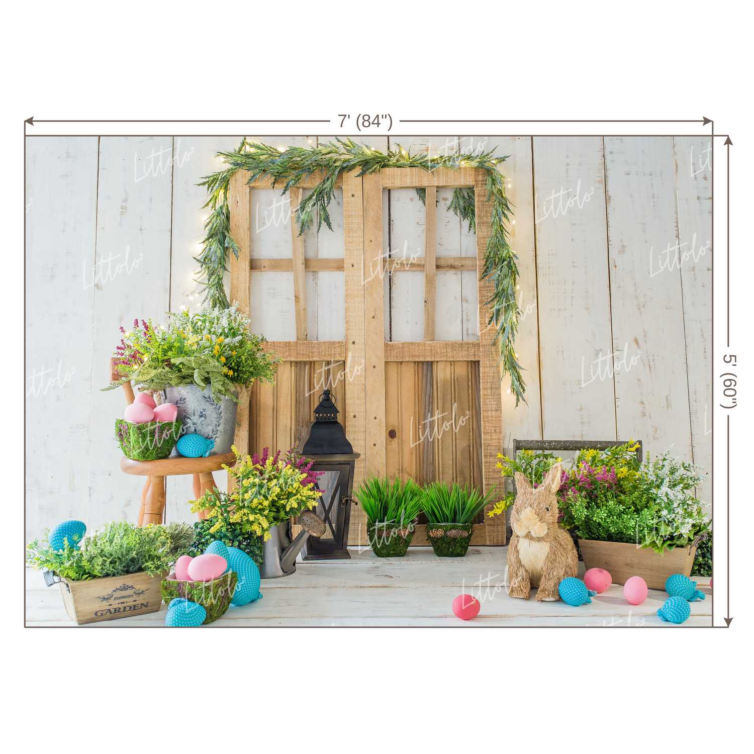 LB0280 Easter Theme Backdrop