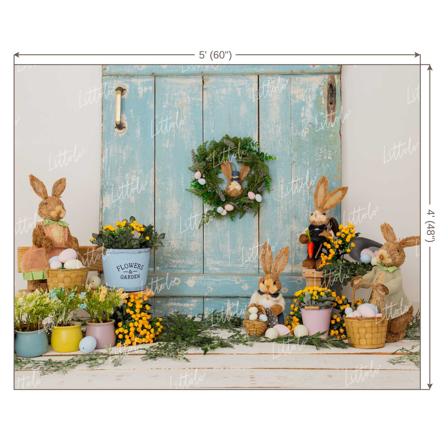 LB0281 Easter Theme Backdrop