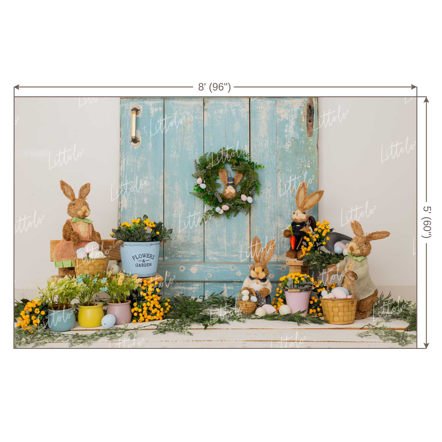 LB0281 Easter Theme Backdrop