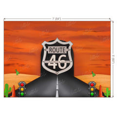 LB0283 Driving Theme Backdrop