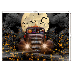 LB0292 Halloween Theme Backdrop