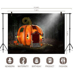 LB0293 Halloween Theme Backdrop