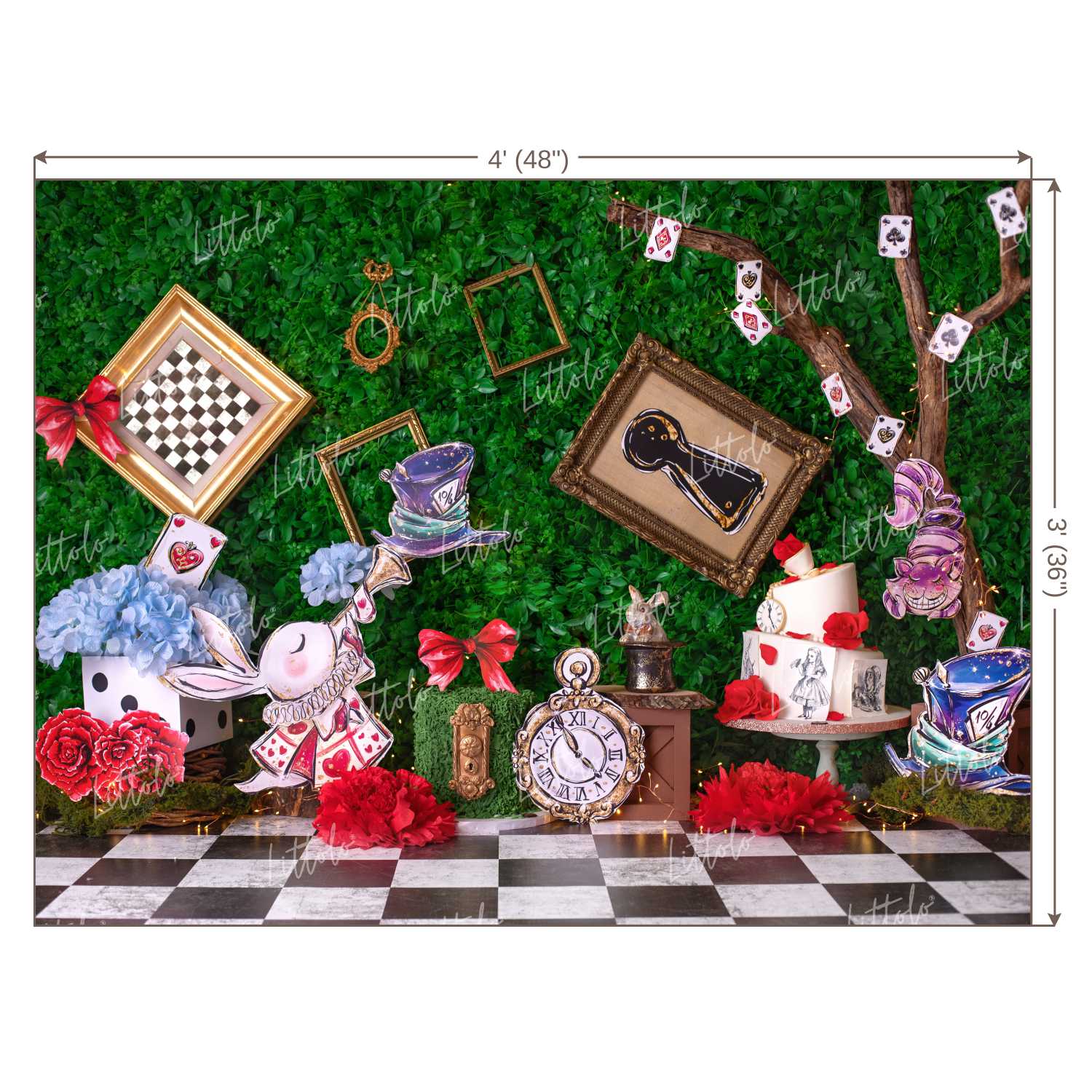 LB0294 Magician Theme Backdrop