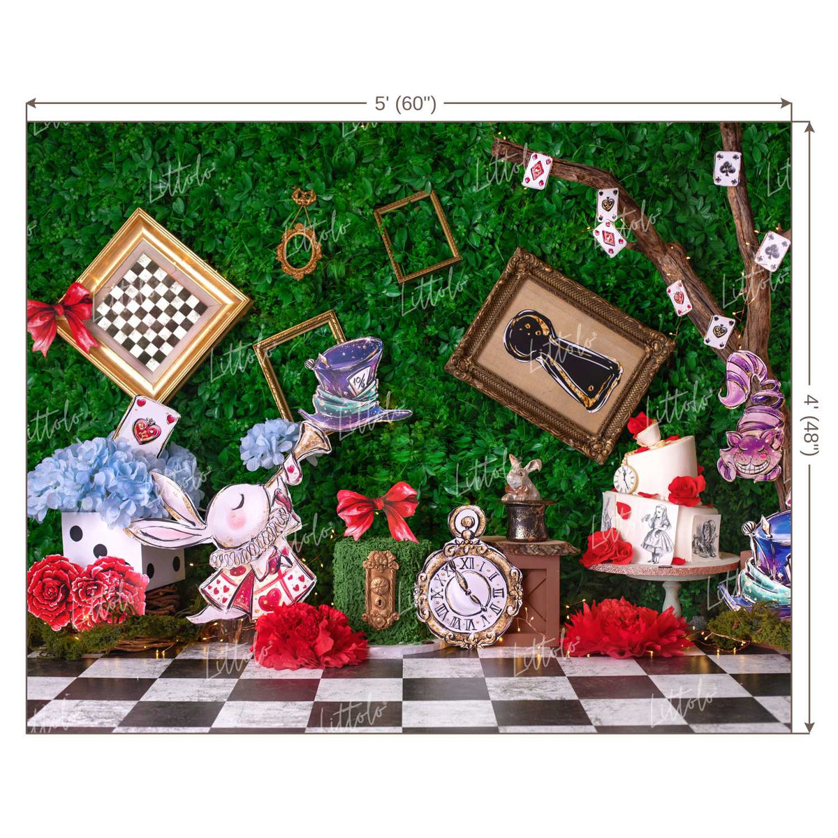 LB0294 Magician Theme Backdrop