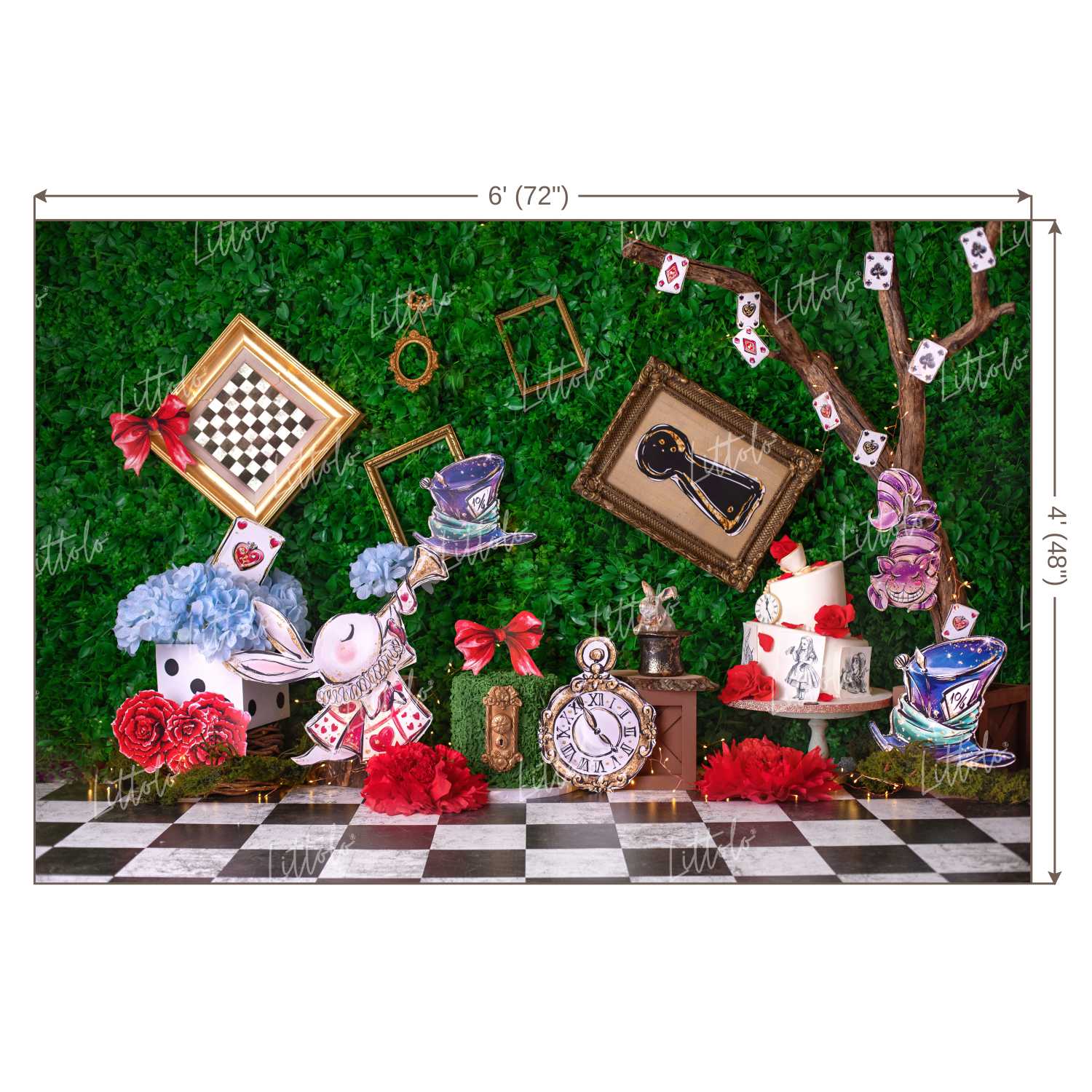 LB0294 Magician Theme Backdrop