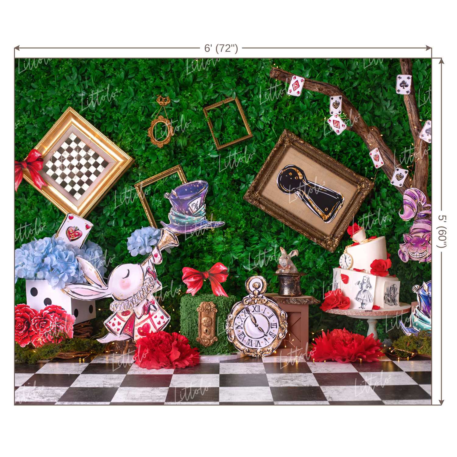 LB0294 Magician Theme Backdrop