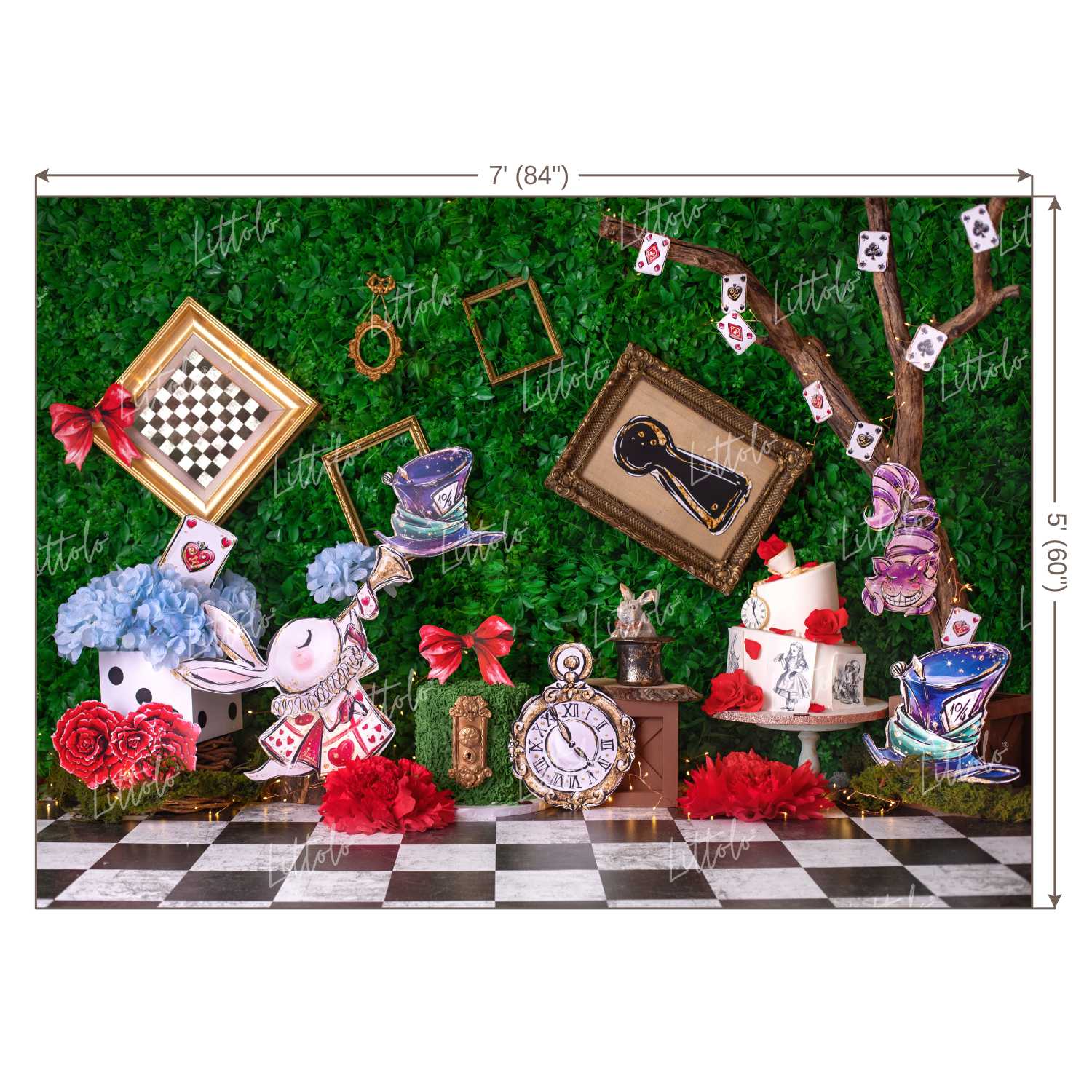 LB0294 Magician Theme Backdrop