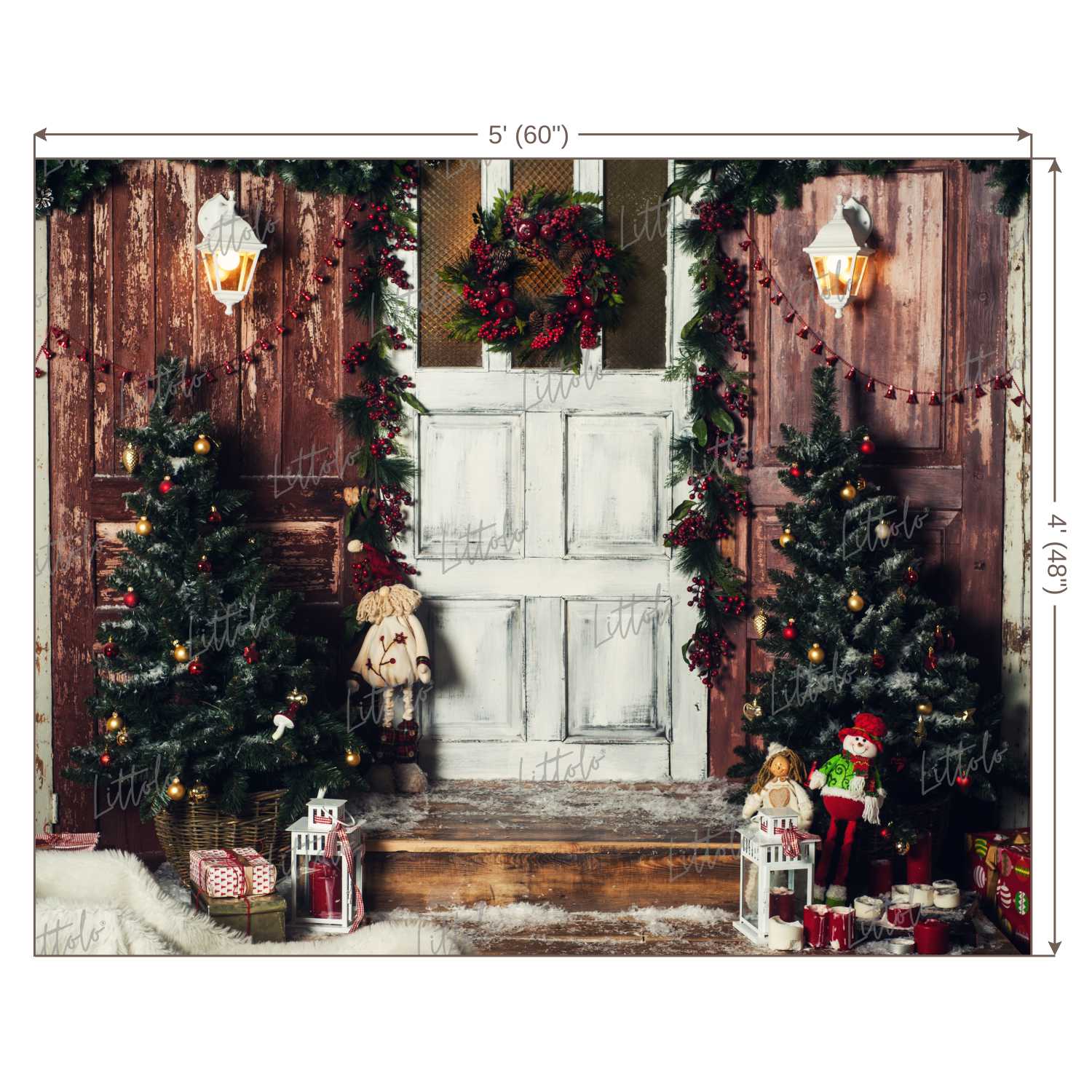 LB0298 Christmas Theme Backdrop