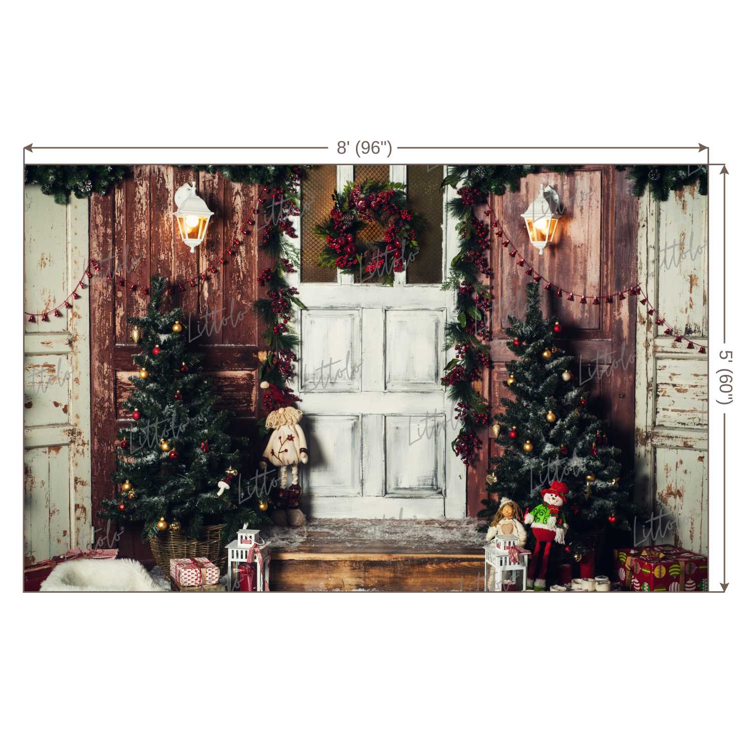 LB0298 Christmas Theme Backdrop