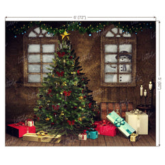 LB0300 Christmas Theme Backdrop