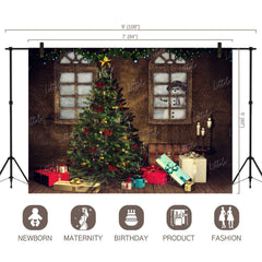 LB0300 Christmas Theme Backdrop