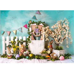 LB0344 Easter Backdrop