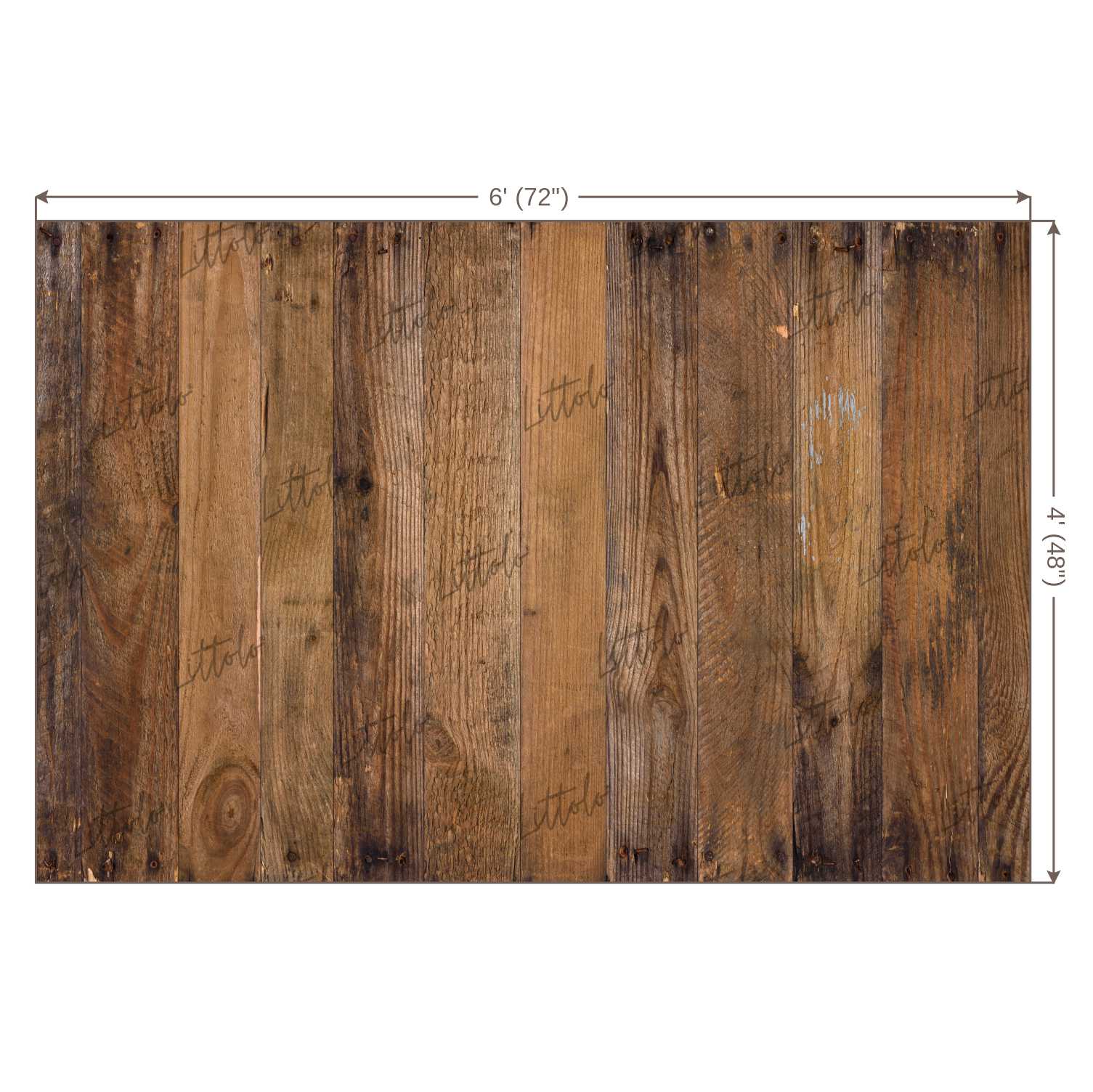 LB0346 Natural Wood Planks