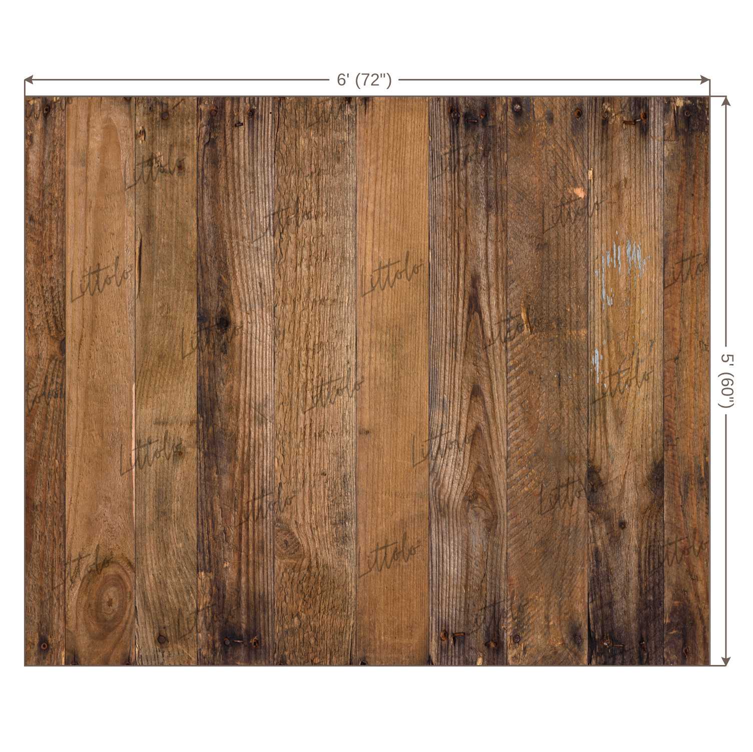 LB0346 Natural Wood Planks