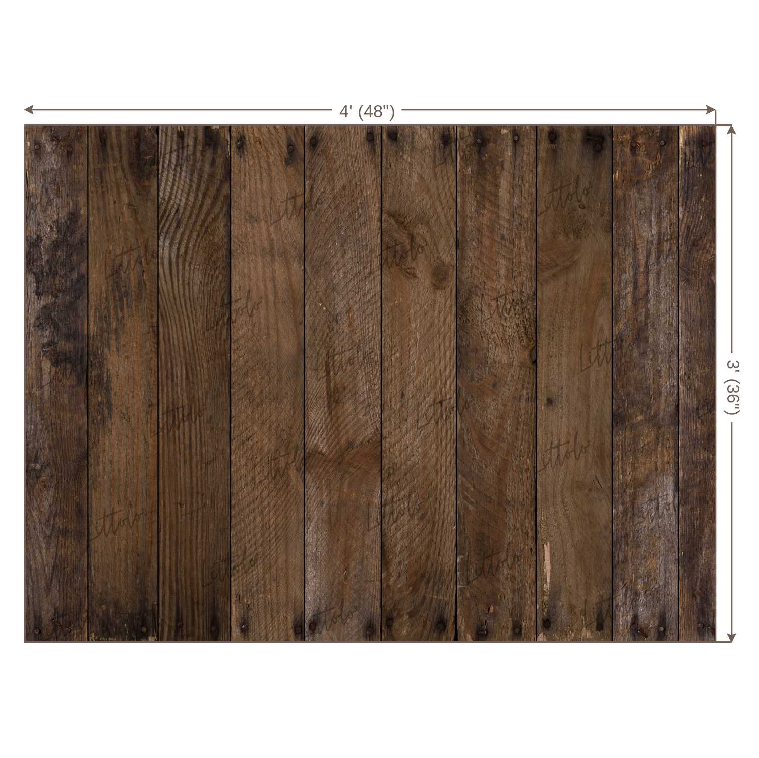 LB0347 Natural Wood Planks