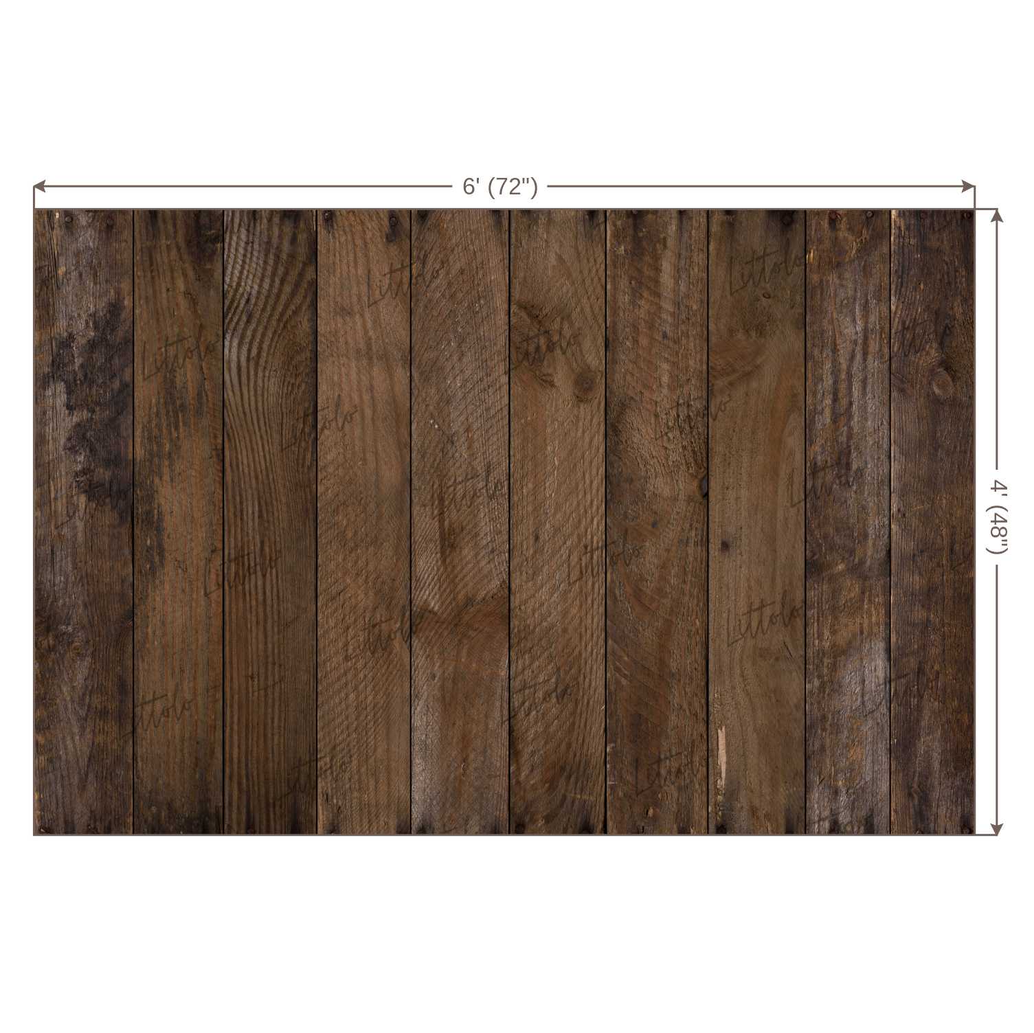 LB0347 Natural Wood Planks