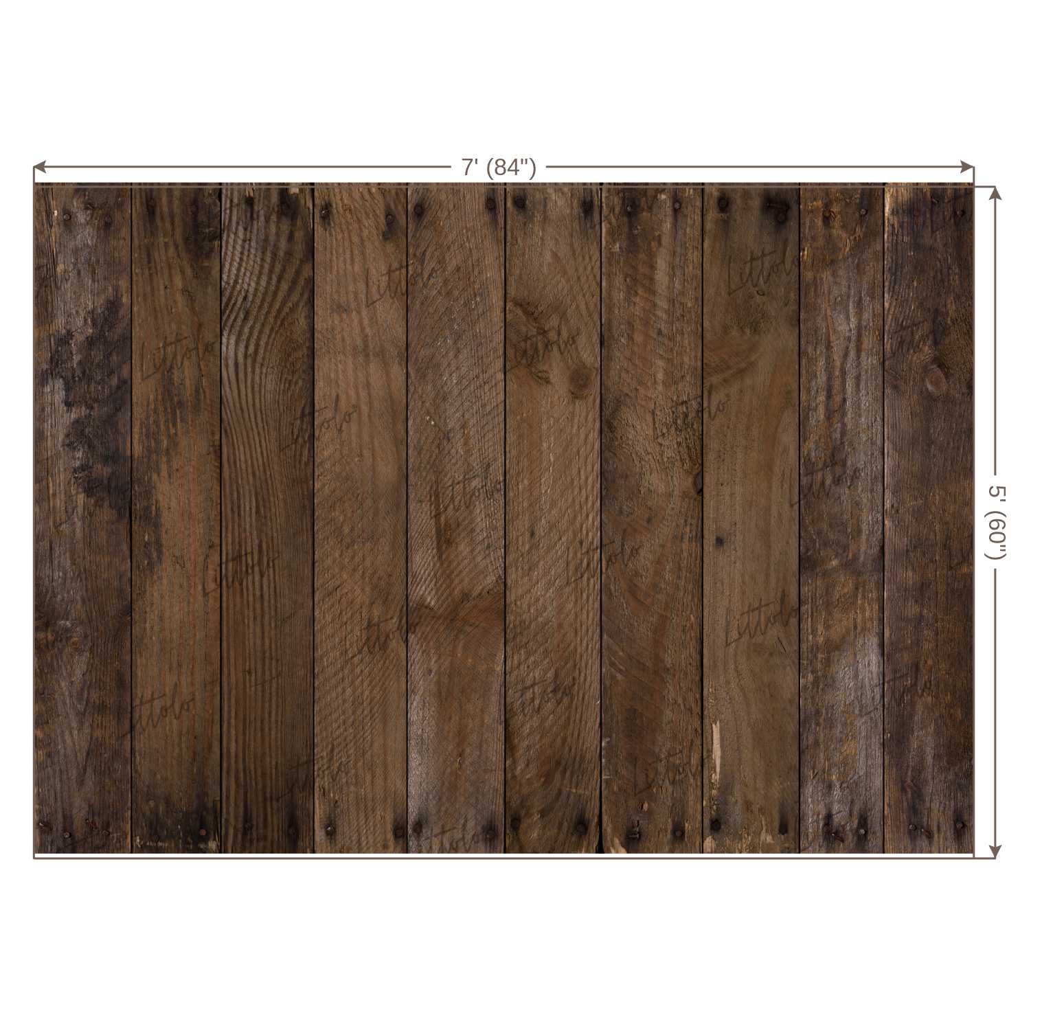 LB0347 Natural Wood Planks