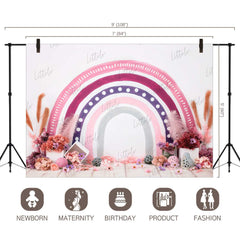 LB0349 Rainbow Theme Backdrop