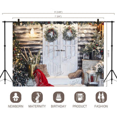 LB0357 Christmas Backdrop