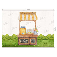 LB0376 Lemonade Store Backdrop