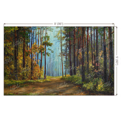 LB0391 Forest Path Theme Backdrop