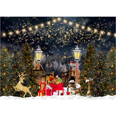 LB0392 Christmas Theme Backdrop