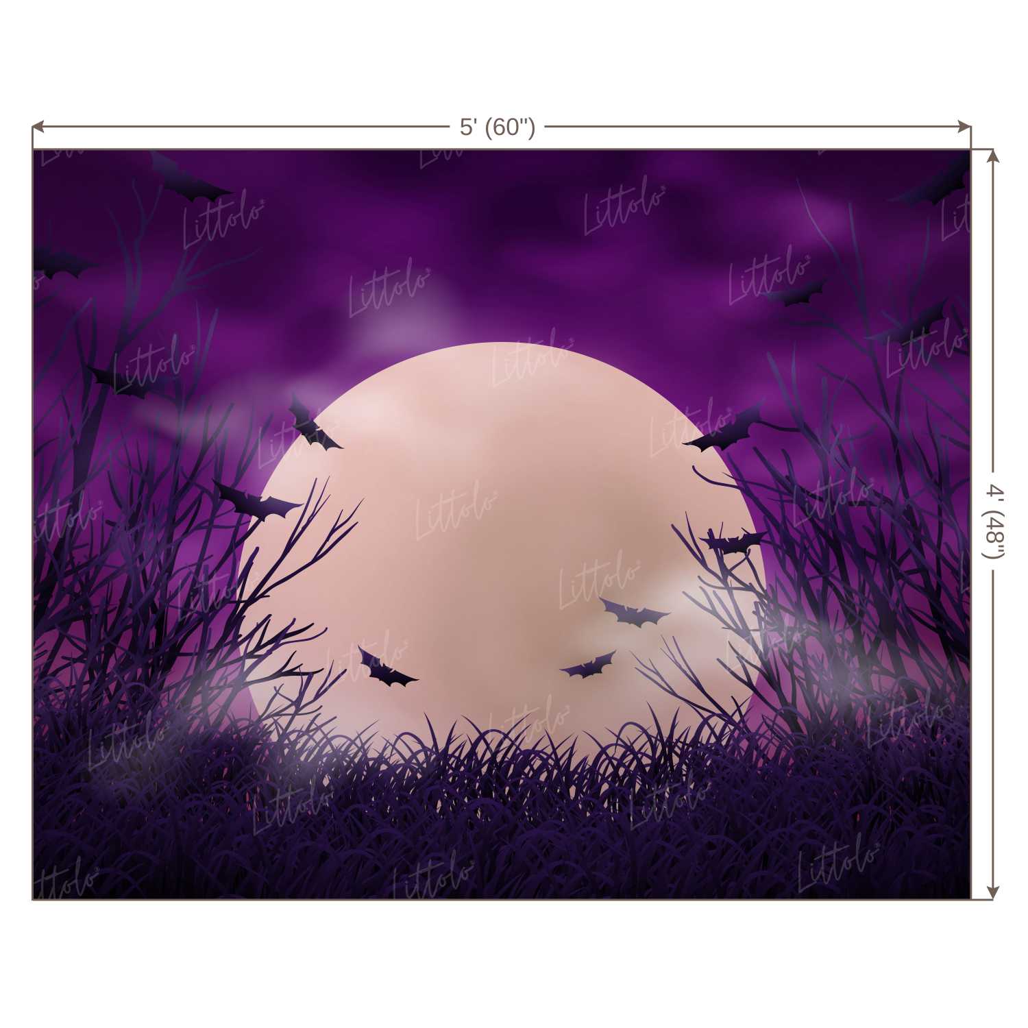 LB0397 Halloween Theme Backdrop